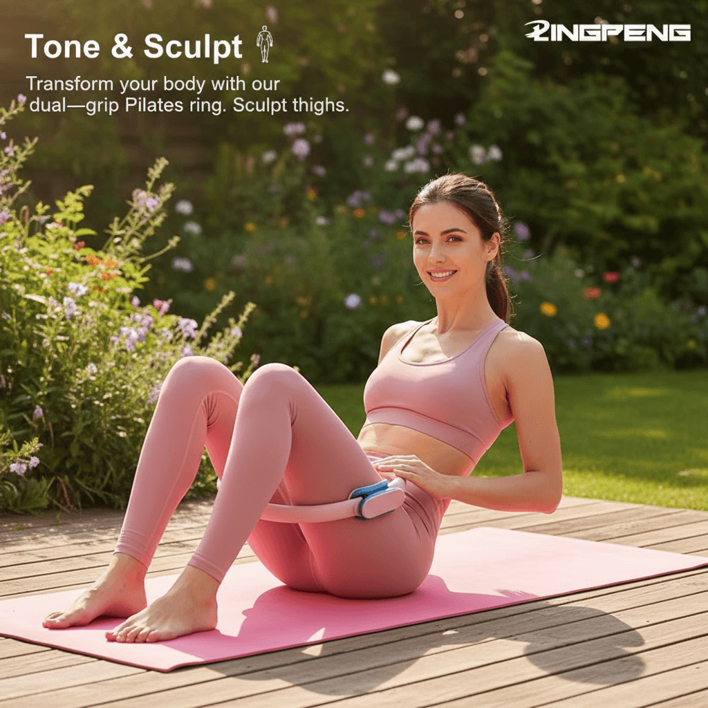Pilates Ring Pilates Magic Fitness Circle for Toning Thighs Abs and Legs Resistance Training Body Sport Fitness Yoga